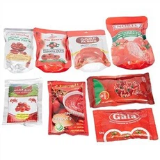 วางมะเขือเทศแบบซองแบน